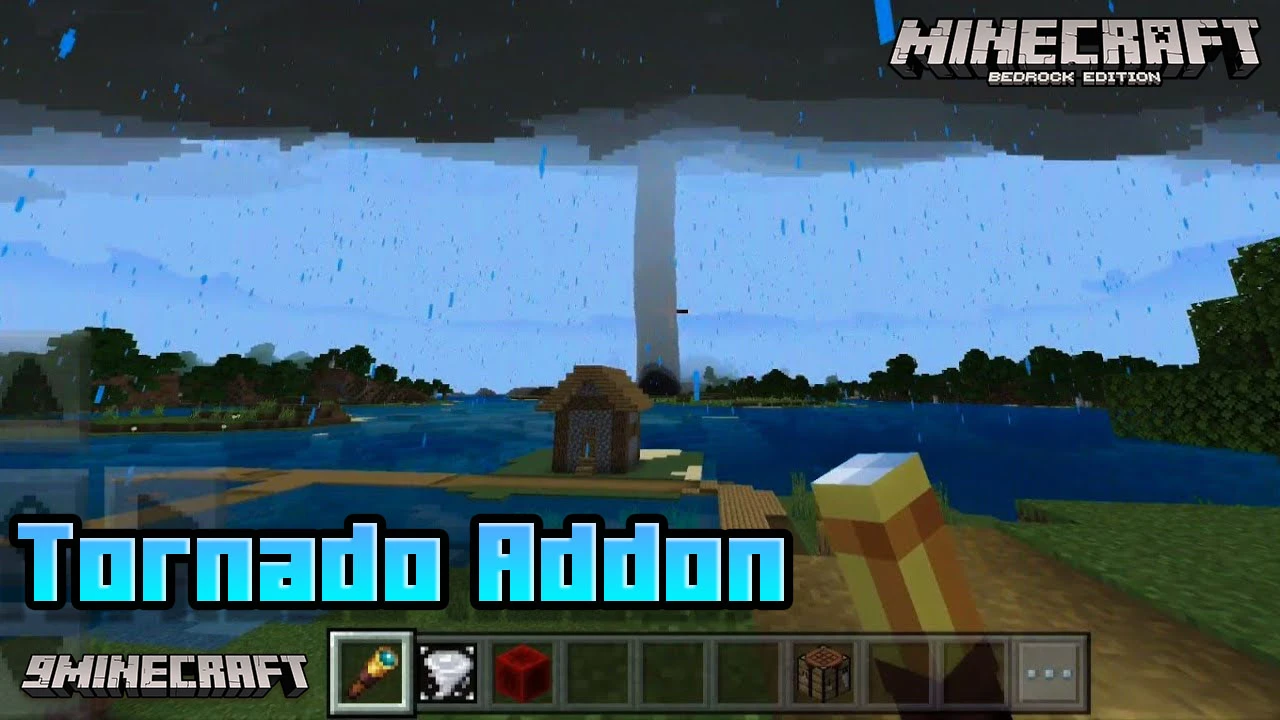 Tornado Addon (1.20, 1.19) – MCPE/Bedrock Mod