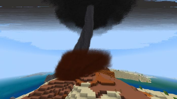 Tornado Addon (1.20, 1.19) – MCPE/Bedrock Mod — screenshot 1