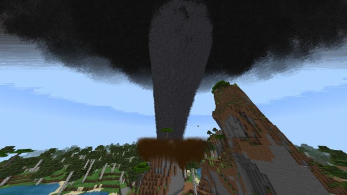 Tornado Addon (1.20, 1.19) – MCPE/Bedrock Mod — screenshot 2