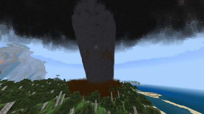 Tornado Addon (1.20, 1.19) – MCPE/Bedrock Mod — screenshot 3