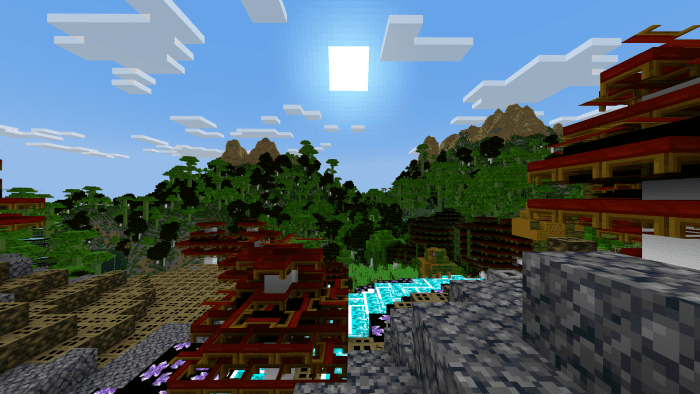 Block Texture Random Mix-Up Addon (1.19) – MCPE/Bedrock Mod — screenshot 4