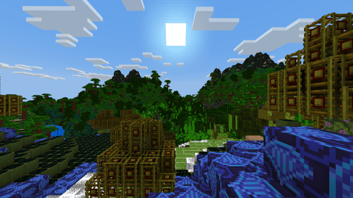 Block Texture Random Mix-Up Addon (1.19) – MCPE/Bedrock Mod — screenshot 5