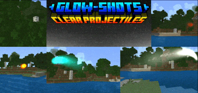 Glow-Shot Projectile Trails Texture Pack (26.x, 1.21) – MCPE/Bedrock