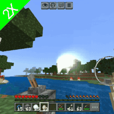Glow-Shot Projectile Trails Texture Pack (26.x, 1.21) – MCPE/Bedrock — screenshot 1