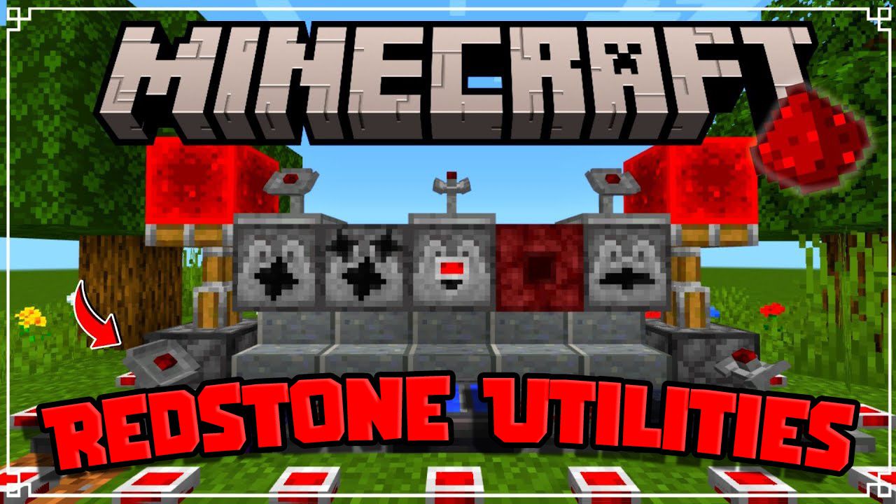 Redstone Utilities Addon (1.19) – MCPE/Bedrock Mod