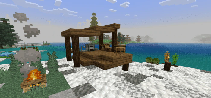 Progression Craft (Redone) Addon (1.20, 1.19) – MCPE/Bedrock Addonpack — screenshot 1