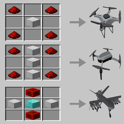 TT Drones Addon (1.20) – MCPE/Bedrock Mod — screenshot 4