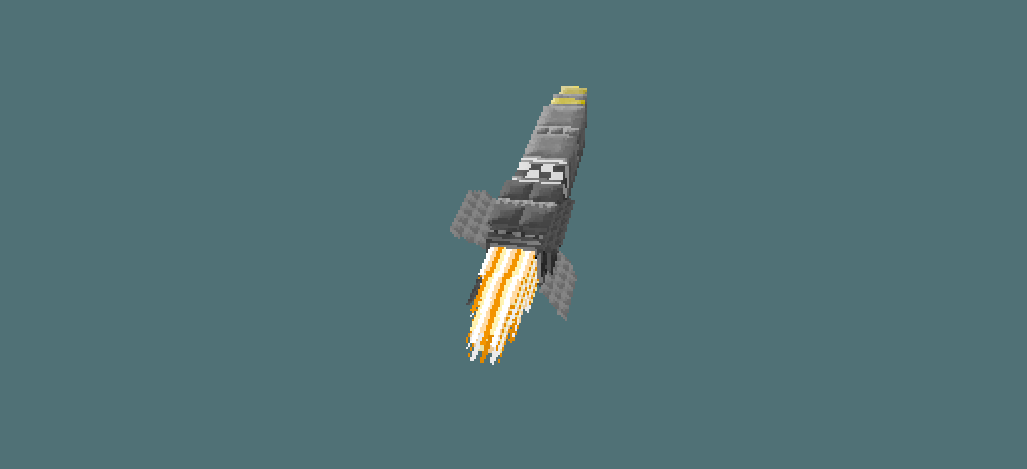 MrHusana909's Long Range Rockets Addon (1.20) – MCPE/Bedrock Mod — screenshot 5