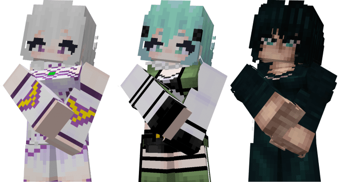 Waifus Addon (1.20, 1.19) – MCPE/Bedrock Mod — screenshot 5