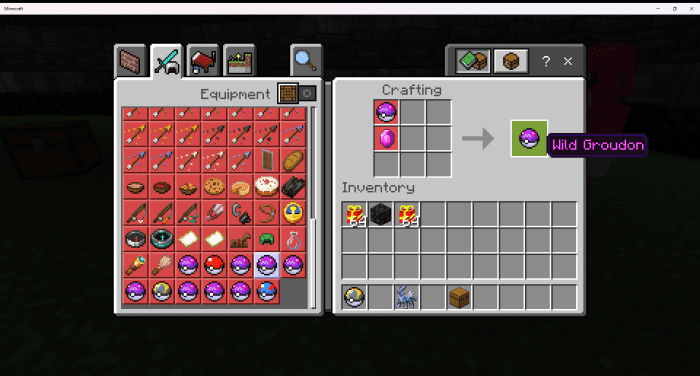 Poke-Awakening Addon (1.20, 1.19) – MCPE/Bedrock Mod — screenshot 4
