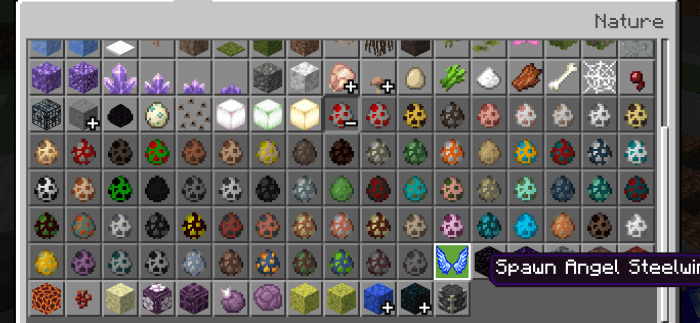 Angel Steel Wings Addon (1.20, 1.19) – MCPE/Bedrock Mod — screenshot 6