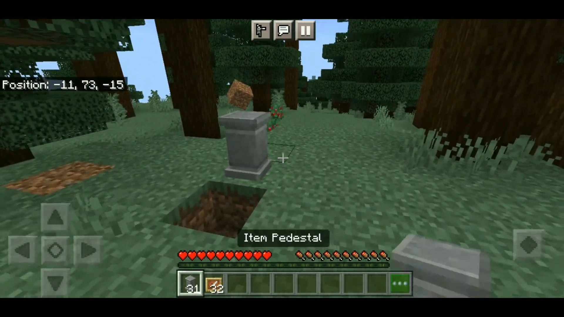 Item Pedestal Addon (1.20, 1.19) – MCPE/Bedrock Mod — screenshot 6
