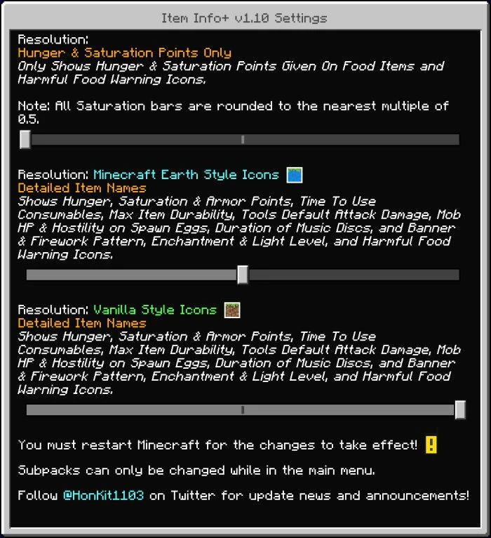 Item Info+ Texture Pack (26.x, 1.21) – MCPE/Bedrock — screenshot 2