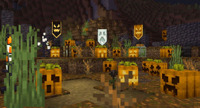 Holiday Decors Addon (1.20) – MCPE/Bedrock Mod — screenshot 2