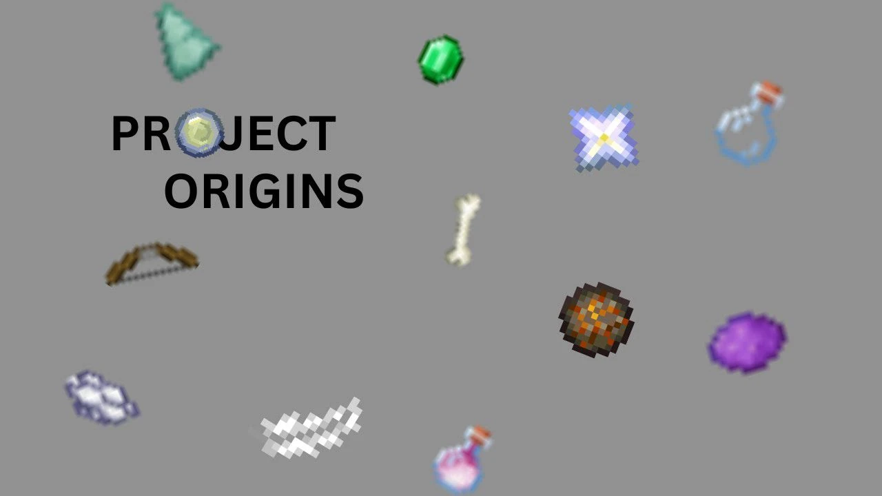 Project Origins Addon (1.20) – MCPE/Bedrock Mod