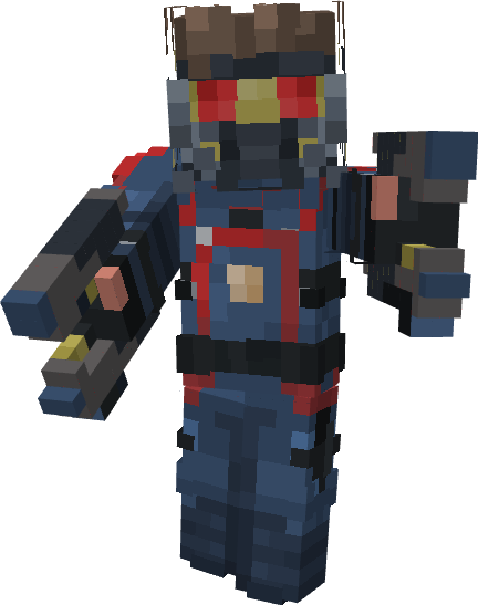 Guardians of the Galaxy Addon (1.20, 1.19) – MCPE/Bedrock Mod — screenshot 1