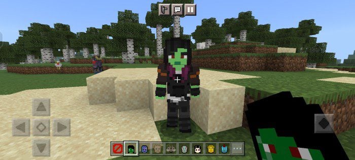 Guardians of the Galaxy Addon (1.20, 1.19) – MCPE/Bedrock Mod — screenshot 4