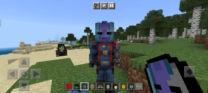 Guardians of the Galaxy Addon (1.20, 1.19) – MCPE/Bedrock Mod — screenshot 6