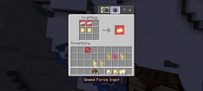 The Flash Addon (1.20, 1.19) – MCPE/Bedrock SuperHero Mod — screenshot 1