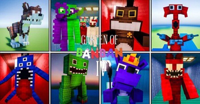 Garten of Banban 4 Addon (1.20, 1.19) – MCPE/Bedrock Mod