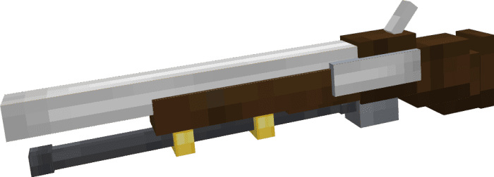 Improvised Guns Addon (1.26+) – MCPE/Bedrock Mod — screenshot 2