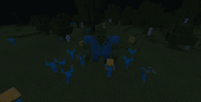 Zombie Boss Addon (1.19, 1.18) – MCPE/Bedrock Mod — screenshot 2