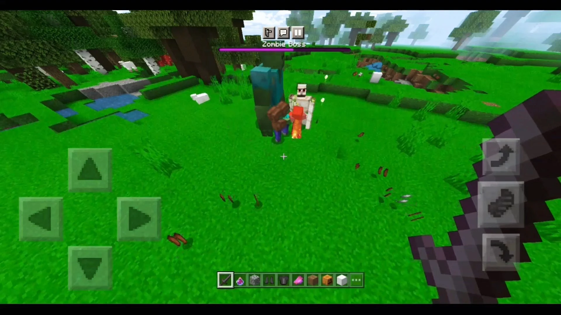 Zombie Boss Addon (1.19, 1.18) – MCPE/Bedrock Mod — screenshot 5