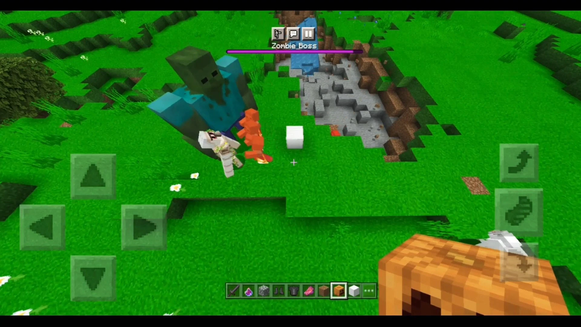 Zombie Boss Addon (1.19, 1.18) – MCPE/Bedrock Mod — screenshot 6