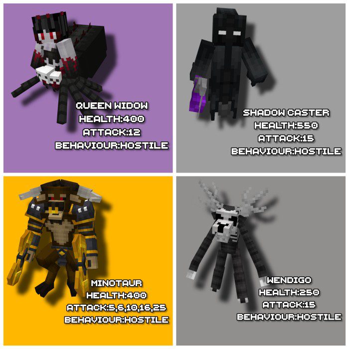YG's Mobs Addon (1.19) – MCPE/Bedrock Mod — screenshot 1
