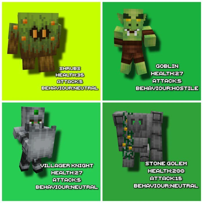 YG's Mobs Addon (1.19) – MCPE/Bedrock Mod — screenshot 2
