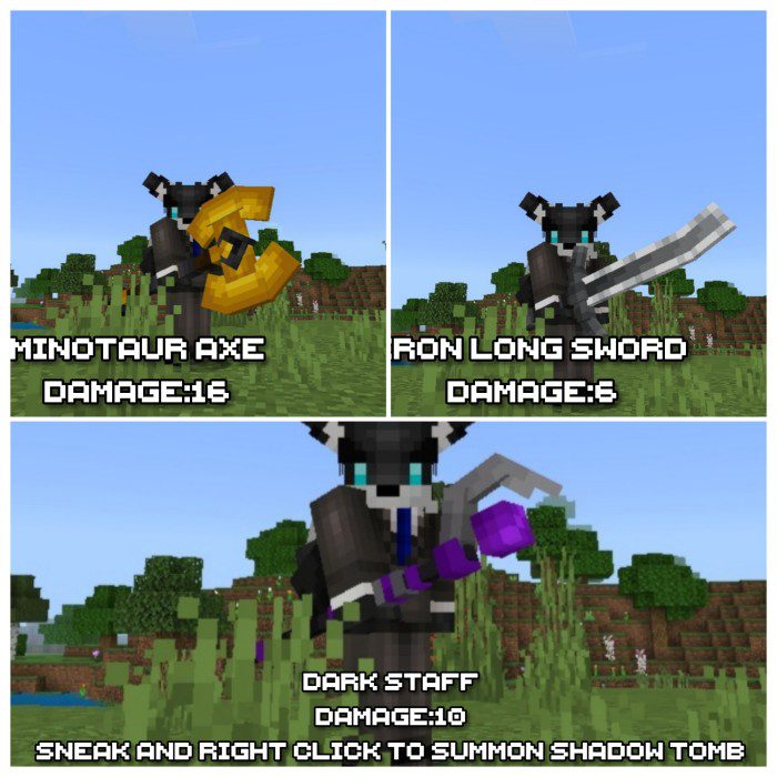 YG's Mobs Addon (1.19) – MCPE/Bedrock Mod — screenshot 4