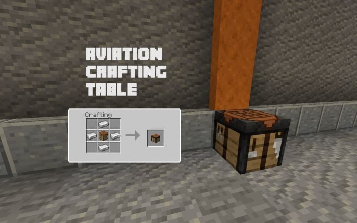 Survival Planes Addon (1.20, 1.19) – Ammo, Bomb, Fuel System — screenshot 1