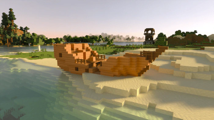 Paper Cut-Out RTX Resource Pack (26.x, 1.21) – MCPE/Bedrock — screenshot 5