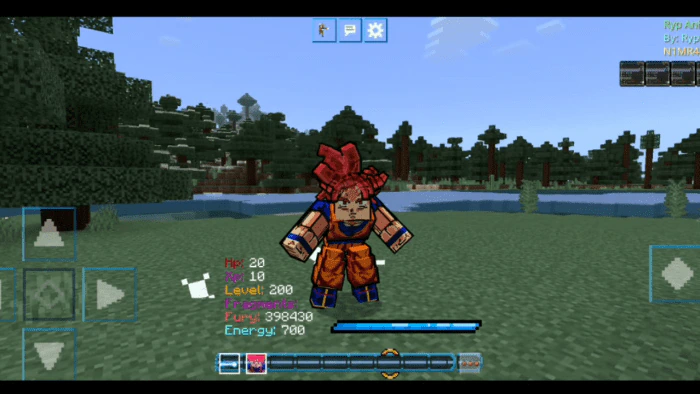 Anime Fusion Addon (1.20) – MCPE/Bedrock Mod — screenshot 3