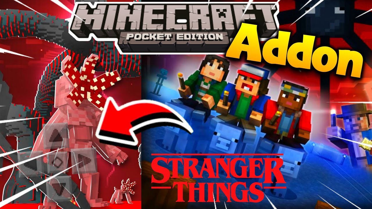 Stranger Things Addon (1.20, 1.19) – MCPE/Bedrock Mod