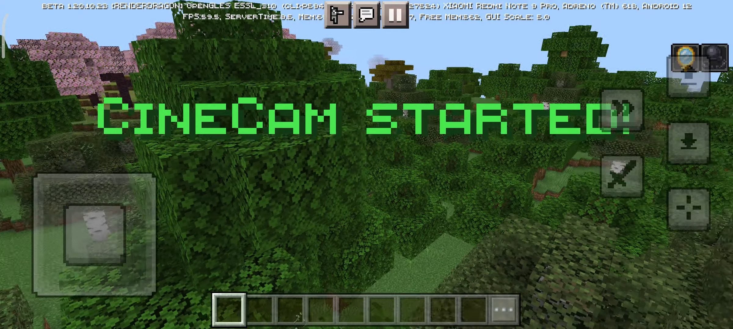 CineCam Addon (1.20) – Java-Like Cinematic Camera — screenshot 2