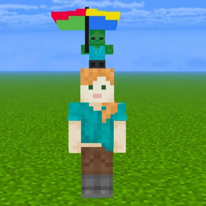 Utilities Animated Hats Addon (1.19) – MCPE/Bedrock Mod — screenshot 3