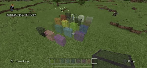 Better Glass Addon (1.19) – MCPE/Bedrock Mod — screenshot 1