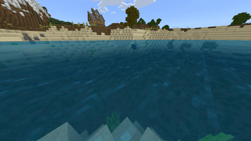 More Beautiful Water Pack (26.x, 1.21) – MCPE/Bedrock — screenshot 1