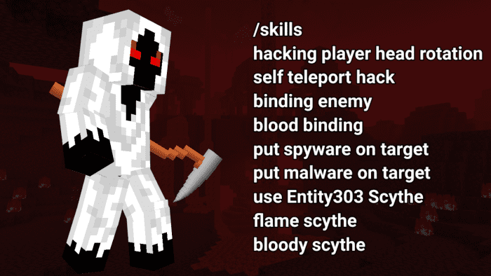 Herobrine vs Entity 303 Addon (1.20, 1.19) – MCPE/Bedrock Mod — screenshot 4