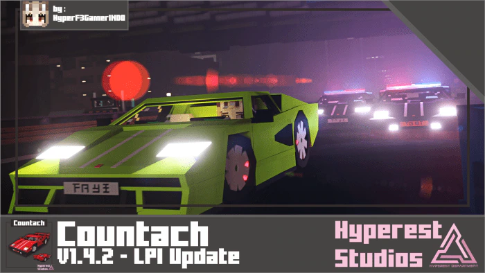 Lamborghini Countach Addon (1.20) – MCPE/Bedrock Mod