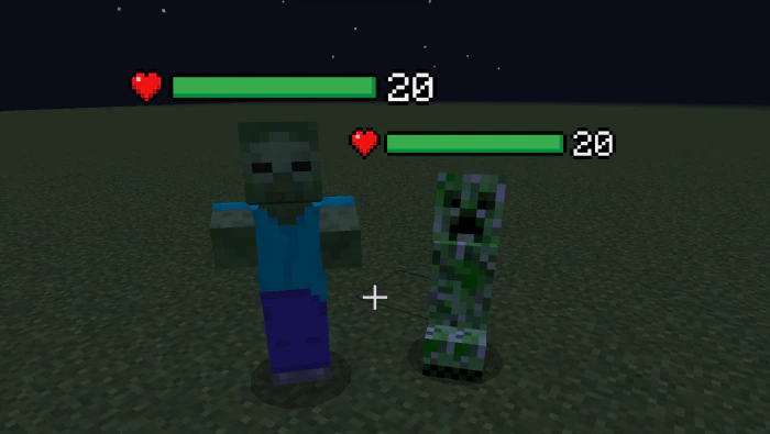 Health Bar Texture Pack (1.26+, 1.21) – MCPE/Bedrock — screenshot 3