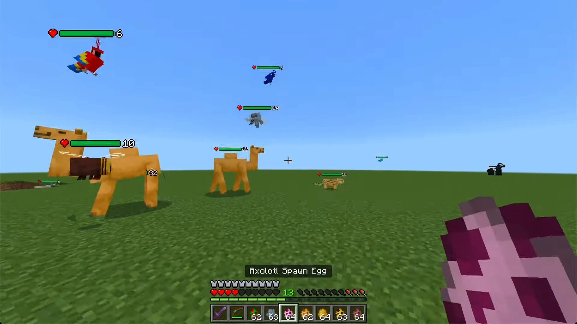 Health Bar Texture Pack (1.26+, 1.21) – MCPE/Bedrock — screenshot 5