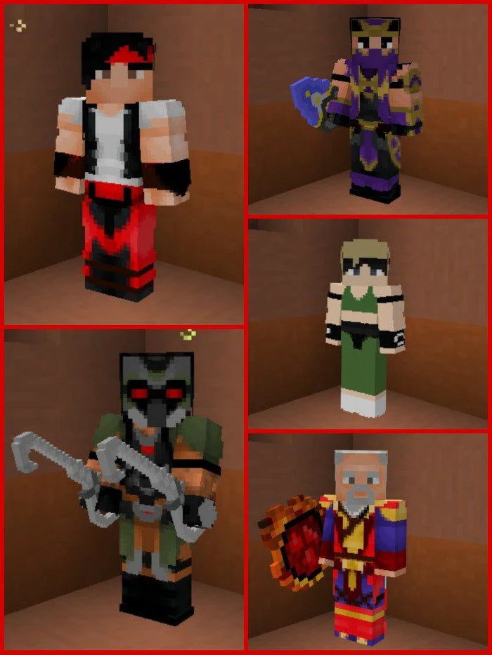 Mortal Kombat Addon (1.19) – MCPE/Bedrock Mod — screenshot 1