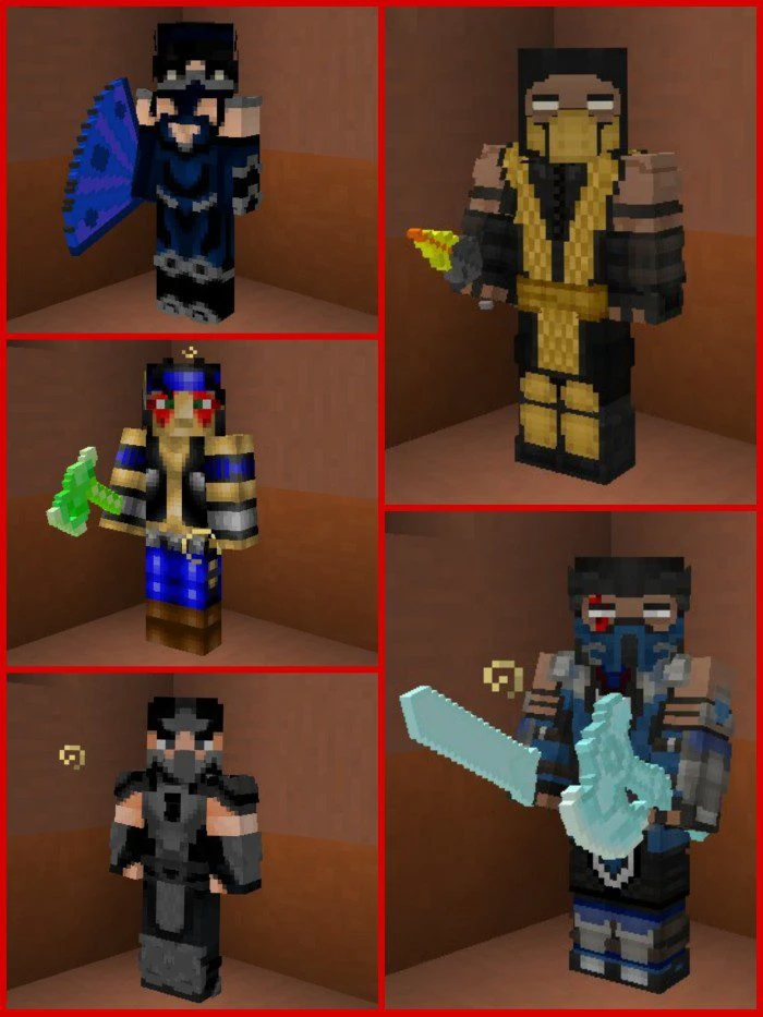 Mortal Kombat Addon (1.19) – MCPE/Bedrock Mod — screenshot 2