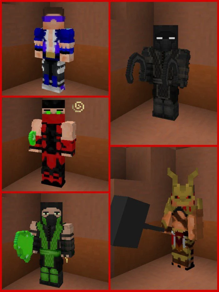 Mortal Kombat Addon (1.19) – MCPE/Bedrock Mod — screenshot 3