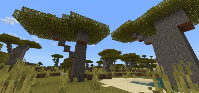 More Tree Variants Addon (1.20, 1.19) – MCPE/Bedrock Mod — screenshot 8