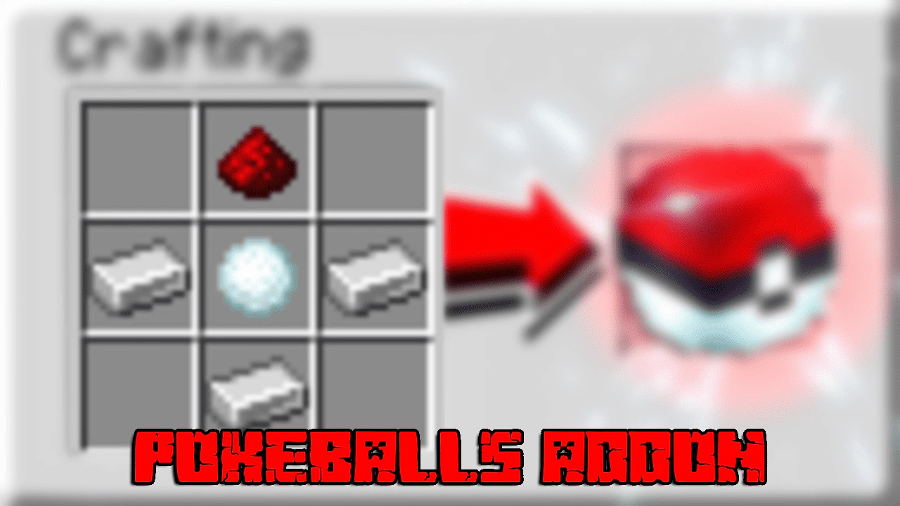 PokeBalls Addon (1.19) – MCPE/Bedrock Mod