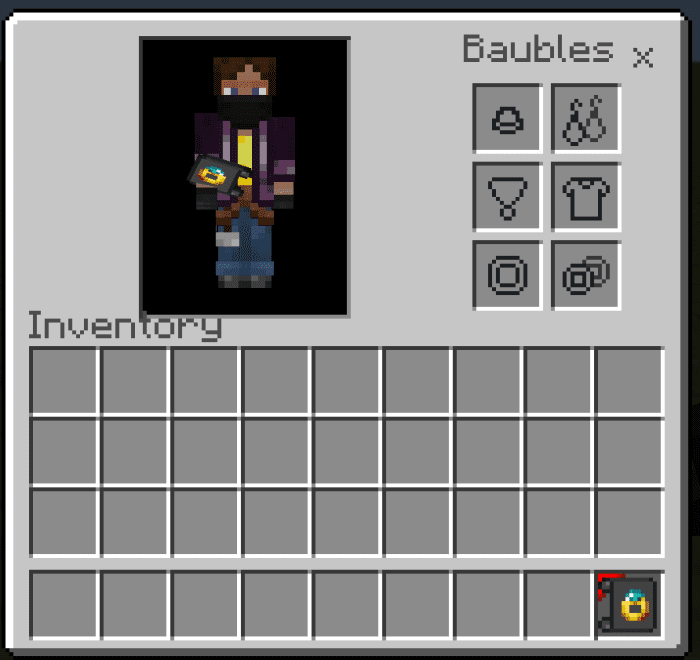 Nameless Baubles Addon (1.20, 1.19) – MCPE/Bedrock Mod — screenshot 5