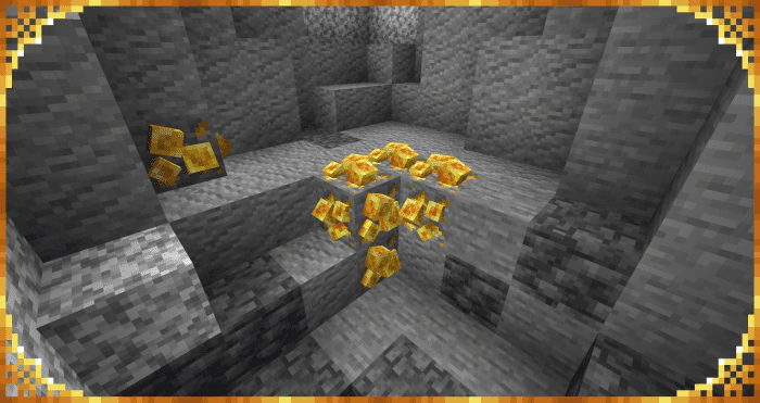 Ore Clusters Addon (1.20) – MCPE/Bedrock Mod — screenshot 6